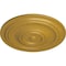 Ekena Millwork Traditional Ceiling Medallion (Fits Canopies up to 8 1/4"), 31 1/2"OD x 2 1/2"P, Iridescent Gold CM31TRIGS - alternate 2